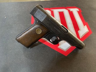 A pistol after restoration services