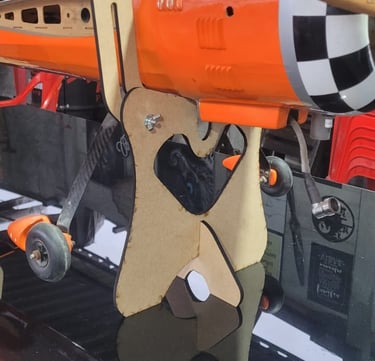 cavalete universal para aeromodelos