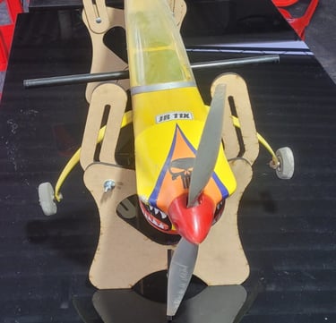 cavalete universal para aeromodelos