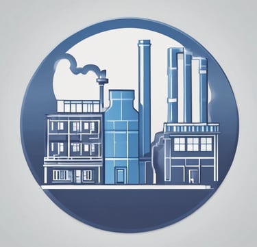 a red brick building with a red brick building in the background