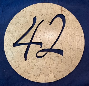 "42" Jigsaw puzzle