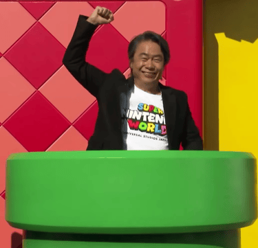Super Nintendo World - Miyamoto, Father of Mario (but Only in Part)