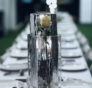 centro de mesa de hielo para bodas en buenos aires