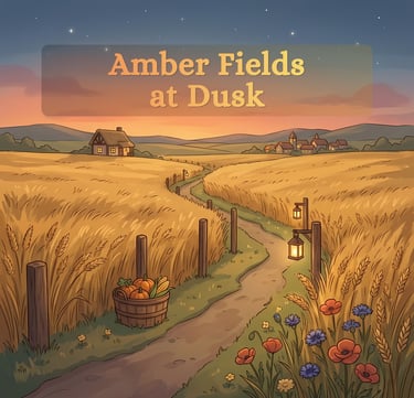 View Amber Fields at Dusk on Itch.io