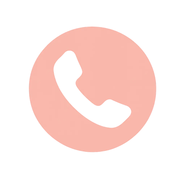 Icone téléphone rose