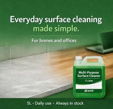 Multi-purpose surface cleaner 5L for commercial kitchens schools and offices
