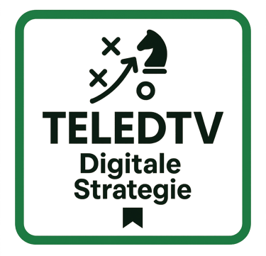 Digitale Strategie und Logo TELEDTV