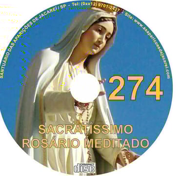 Santo Rosário Meditado em cd
