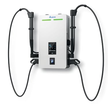 Delta DC Wall box EV charger for hotels Qatar