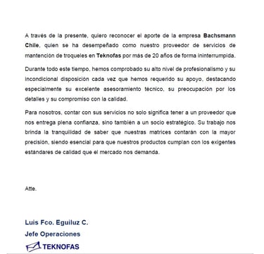 Mantenimiento de troqueles Teknofas