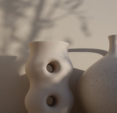 L'inspiration des créations en céramique de l'atelier Dès 2mains