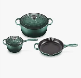 Le Creuset 5-piece enameled cast iron cookware set – PFAS-free