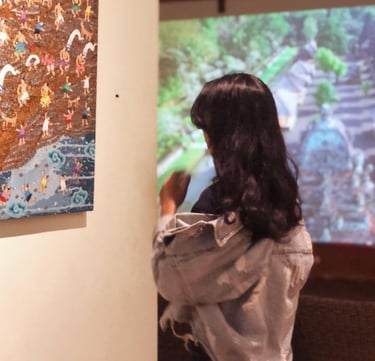 Cultural ceremony as part of living in Bali lifestyle