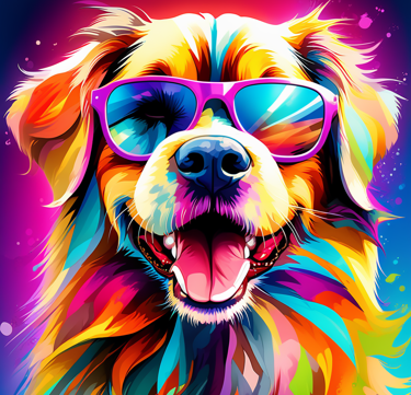Digitale Kunst für Download - Hund