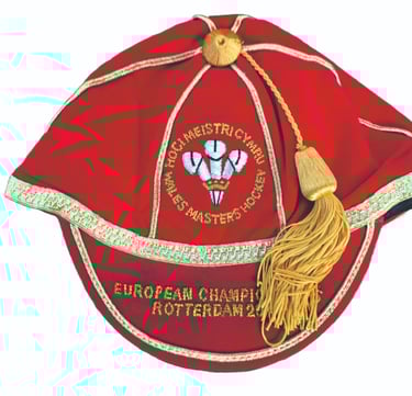 Wales Masters Honours cap with Silk Trims
