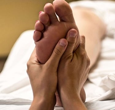 Fussreflexzonen-Massage bei Regula Gelardini Physiotherapie Rotkreuz