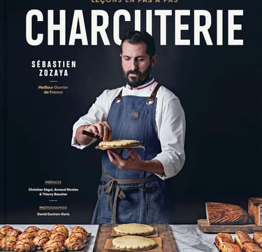Livre sur la charcuterie - Sébastien Zozaya
