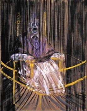 Study after Velázquez’s Portrait of Pope Innocent X by Francis Bacon, (1953)