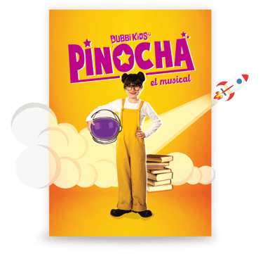 Cartel músical familiar Pinocha