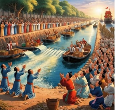 kênh vĩnh tế đã xây dựng thành công