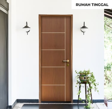 Pintu SWP lapisan HPL untuk rumah tinggal