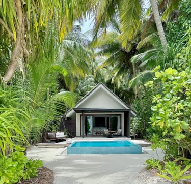 Niyama Maldives deluxe beach pool villa 
