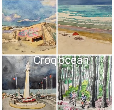 Croquis à Montalivet