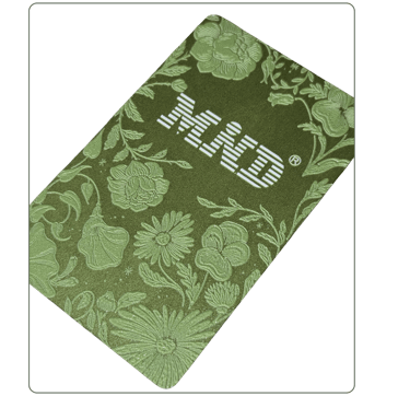 Carte RFID en bois imprimé et gravé pour serrure d'hôtel