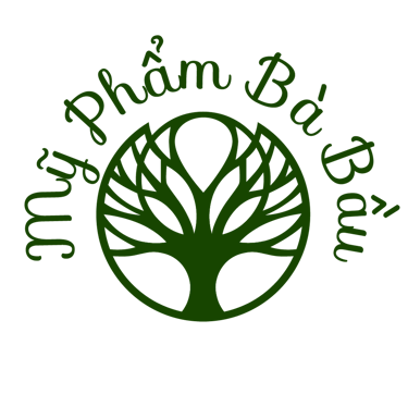 Mỹ Phẩm Bà Bầu - Logo - Xanh - Trong Suốt