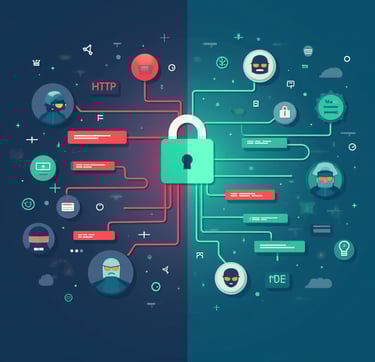 a computer screen with a lock and a padlock on it