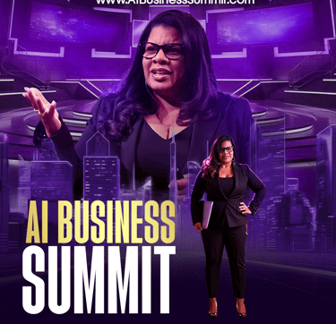 a woman in a business suit and a business suit