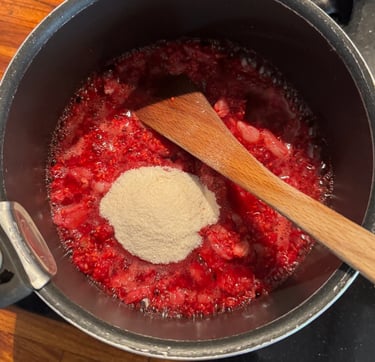 confit framboise litchi