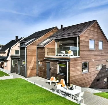 Wooden houses