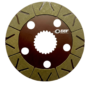 Balwan 6.5 inch 23 spline OIB brake plate