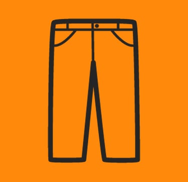 litbuy spreadsheet pants shorts category icon for streetwear bottoms