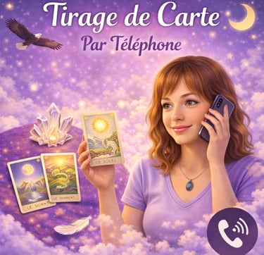 Tirage de carte Avignon a distance l'envolée Sauvages