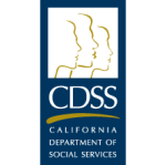 a logo for the california department of social services