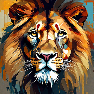 a lion