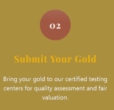 submit your gold for testing