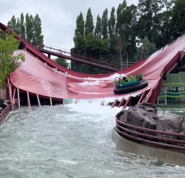 bellewaerde 2025 amazonia half pipe