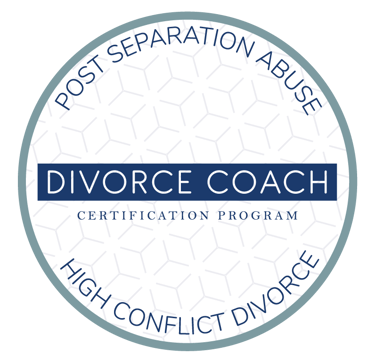 Divorce Coach Post Separation Abuse Certification Logo