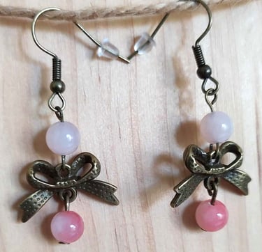 Bijoux Les Couleurs de Lo Quartz rose