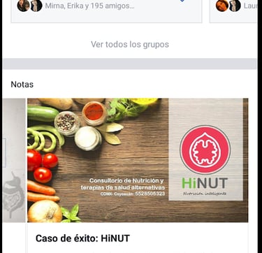 HINUT. Nutrición. Emprendimiento