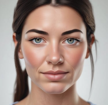 woman wearing black crew-neck shirt