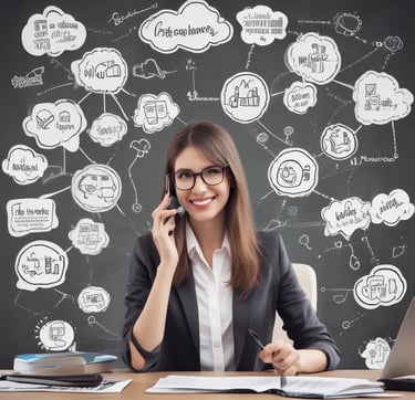 white and black abstract painting