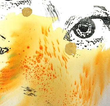 Yuge Kurt, watercolor