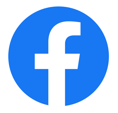 Official Facebook logo icon featuring a white lowercase f inside a blue circle for social media sharing.