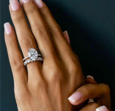 2 Carat Diamond Ring-Oval