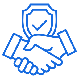 a hand holding a hand with a shield and a shield