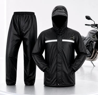 Capa De Chuva Moto Motoqueiro Impermeável Reforçada